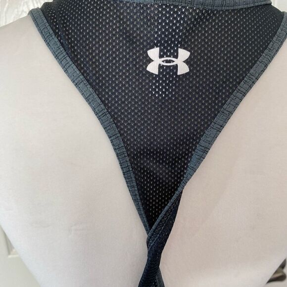 UNDER ARMOUR Women’s Tech Vent Gray Tank Top - Picture 4 of 9